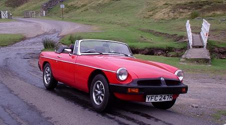 Steve & Val’s MG B Roadster